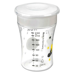 Borussia Dortmund Baby Magic Cup | NUK | Trinklernbecher | 8+ Monate | 230 ml | auslaufsicher | BVB 09