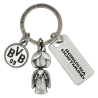 Borussia Dortmund Schlüsselanhänger Charms mit Schutzengel | Anhänger | BVB 09