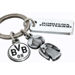Borussia Dortmund Schlüsselanhänger Charms mit Schutzengel | Anhänger | BVB 09