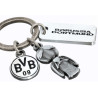 Borussia Dortmund Schlüsselanhänger Charms mit Schutzengel | Anhänger | BVB 09