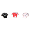 FC Bayern München Pin 3er Set - Trikots - Anstecker | FCB