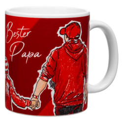 Fortuna Düsseldorf Tasse - Bester Papa - Kaffeetasse | Kaffeebecher F95