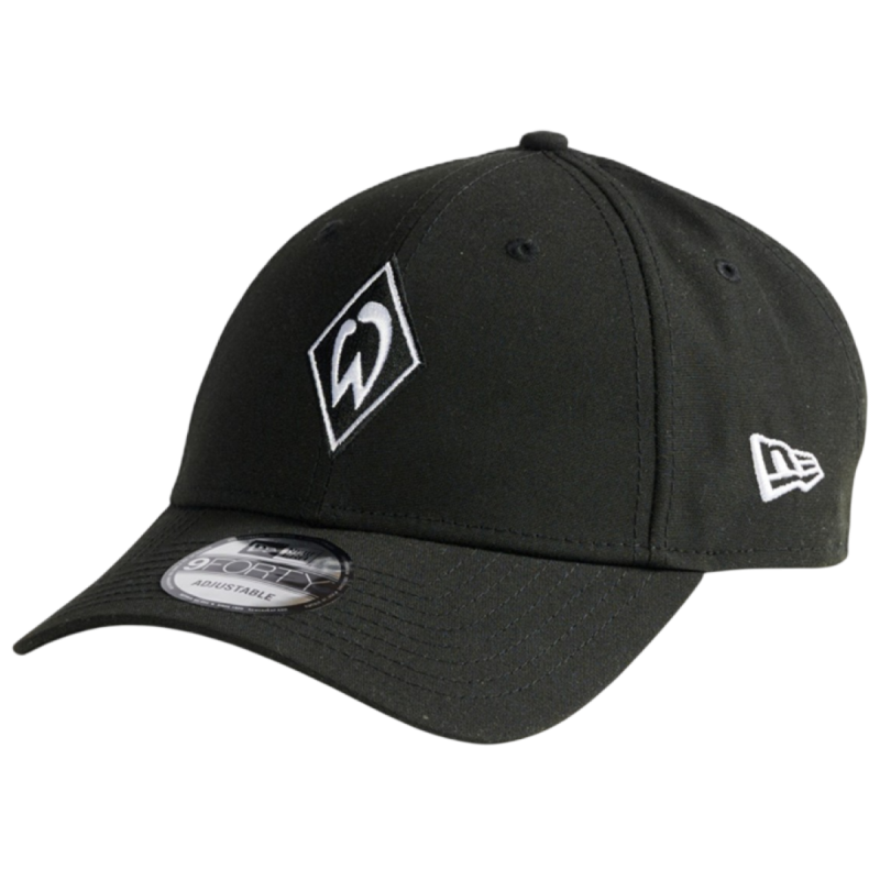 SV Werder Bremen Kappe - Raute - schwarz | New Era | Cap | Basecap | SVW