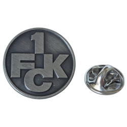 1. FC Kaiserslautern Pin - Logo - altsilber | Button |  Anstecker | FCK