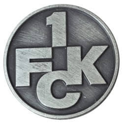 1. FC Kaiserslautern Pin - Logo - altsilber | Button |  Anstecker | FCK