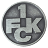 1. FC Kaiserslautern Pin - Logo - altsilber | Button |  Anstecker | FCK