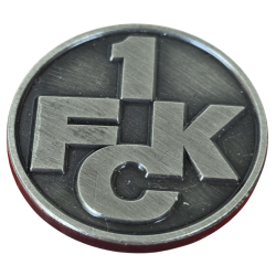 1. FC Kaiserslautern Pin - Logo - altsilber | Button |  Anstecker | FCK
