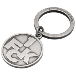 1. FC Kaiserslautern Schlüsselanhänger - Logo antik - Metall | Altsilber | Anhänger FCK