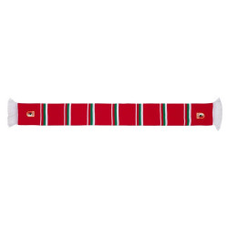 FC Augsburg Schal - Tradition - feingestreift | rot-weiß-grün | Strickschal | Fanschal | FCA