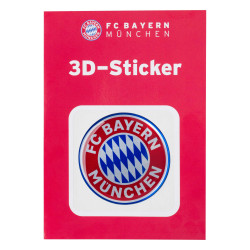 FC Bayern München Gelschreiber 3er Set - Berni, Ben, Mia - Stift | radierbar | Gelstift  - Plus 3D-Logo Aufkleber FCB