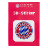 FC Bayern München Gelschreiber 3er Set - Berni, Ben, Mia - Stift | radierbar | Gelstift  - Plus 3D-Logo Aufkleber FCB