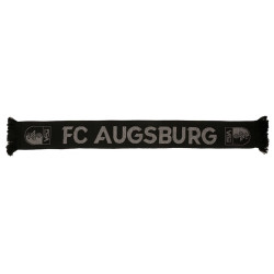 FC Augsburg Schal - Fuggerstadt - schwarz | Strickschal | Fanschal | FCA