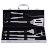 FC Augsburg Grillkoffer | Grillbesteck 5-teilig mit Koffer | Edelstahl | Besteck | FCA