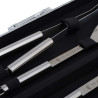 FC Augsburg Grillkoffer | Grillbesteck 5-teilig mit Koffer | Edelstahl | Besteck | FCA