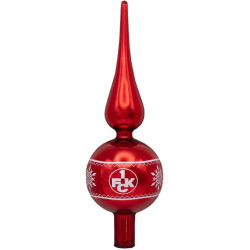 1. FC Kaiserslautern Christbaumspitze | 27 cm | Weihnachtsbaum | Schmuck | FCK