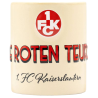 1. FC Kaiserslautern Tasse Relief - Die Roten Teufel - Retro | Kaffeetasse |FCK