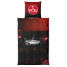 1. FC Nürnberg Bettwäsche - Stadion - 2teilig | 135 x 200 cm | Baumwolle | FCN