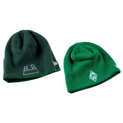 SV Werder Bremen Wendemütze grün | New Era | Beanie | Strickmütze