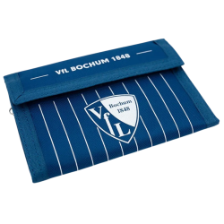VfL Bochum Geldbörse - Streifen - Blau-Weiß | Nylon | Geldbeutel