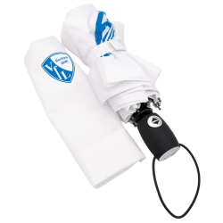 VfL Bochum Taschenschirm weiß | Automatik Schirm | Regenschirm