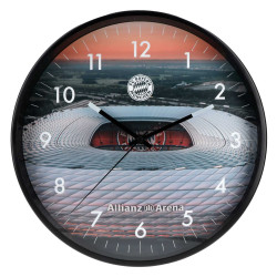 FC Bayern München Wanduhr Glow in the dark | Uhr | Allianz Arena | nachtleuchtend | FCB