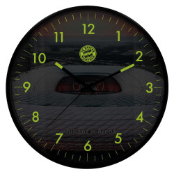 FC Bayern München Wanduhr Glow in the dark | Uhr | Allianz Arena | nachtleuchtend | FCB