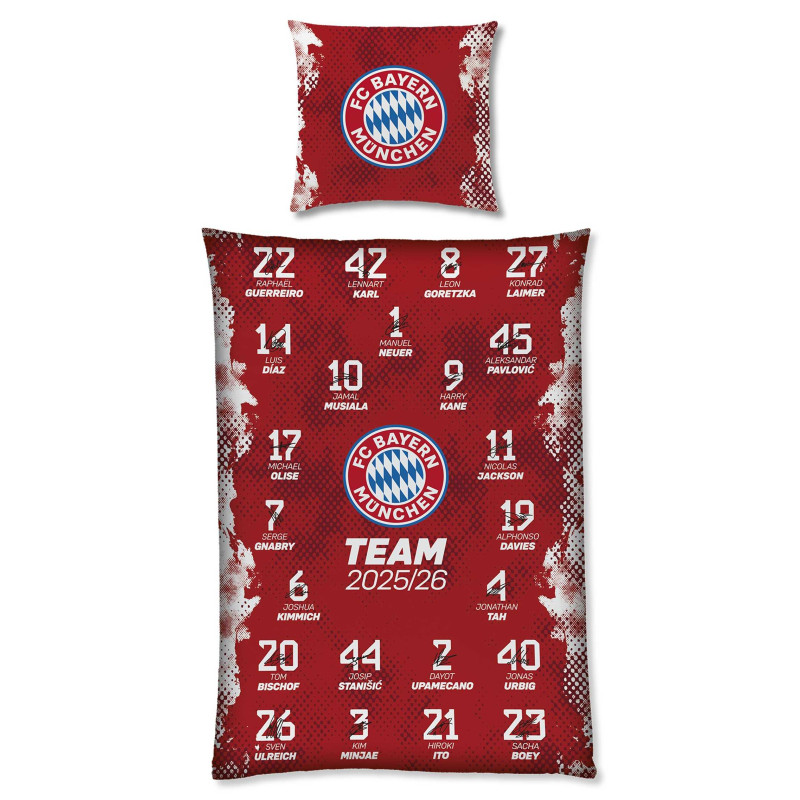 FC Bayern München Bettwäsche - Signature 2025/26 -  Baumwolle | 135 x 200 cm | FCB