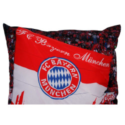 FC Bayern München Kissen - Fankurve - 40 x 40 cm | Dekokissen | FCB