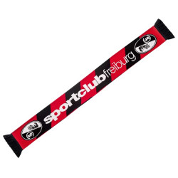SC Freiburg Balkenschal - sportclub freiburg - Schal | rot-schwarz | Fanschal | SCF