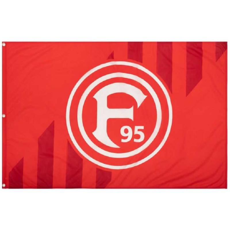 Fortuna Düsseldorf Hissfahne - Logo - 150 x 100 cm | Fahne | Flagge | F95