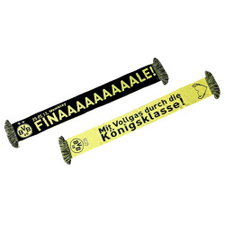 Borussia Dortmund CL Strickschal - Finale 2013 -  Schal | Sammlerstück | BVB 09