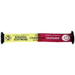 Borussia Dortmund vs. Galatasaray Begegnungsschal 2014/15 | Schal | Sammlerstück