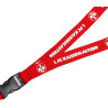 1. FC Kaiserslautern Schlüsselband - Schriftzug - Rot | Lanyard FCK