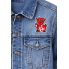 1.FC Kaiserslautern Aufnäher - Betzi - 6.5 cm | Patch | Teufel | FCK