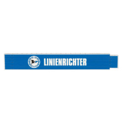 DSC Arminia Bielefeld Zollstock - Linienrichter - blau | Gliedermaßstab | Schmiege