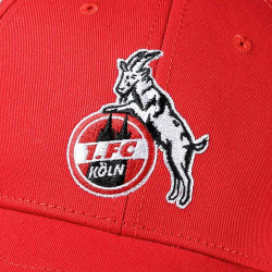 1. FC Köln Basecap - Basic Logo - ROT | Kappe | Schildmütze | Cap
