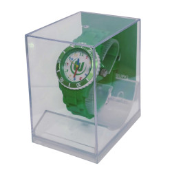 VfL Wolfsburg Kinderuhr  - Farbenspiel - grün | Kinder | Uhr  | Armbanduhr