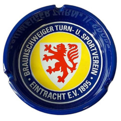 Eintracht Braunschweig Aschenbecher rund | blau-gelb | Ascher | Keramik | BTSV