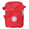 FC Bayern München Stadiontasche - Logo Badge Rubber - Rot | Schultertasche | Tasche | FCB