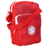 FC Bayern München Stadiontasche - Logo Badge Rubber - Rot | Schultertasche | Tasche | FCB