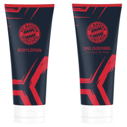 FC Bayern München - Autumn - 3tlg Pflegeset | Kulturbeutel mit  Duschgel & Bodylotion | FCB