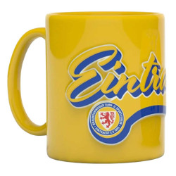 Eintracht Braunschweig Tasse Relief - Retro - gelb/blau | Kaffeetasse | BTSV