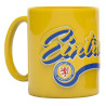 Eintracht Braunschweig Tasse Relief - Retro - gelb/blau | Kaffeetasse | BTSV