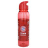 FC Bayern München Trinkflasche - Signature - 2025/26 | rot/transparent | Flasche Unterschriften | FCB