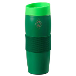 SV Werder Bremen Thermobecher - Raute - grün | 350 ml | Kaffeebecher | Coffee to go-Becher | SVW