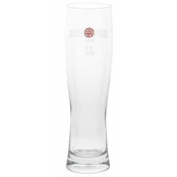 Eintracht Frankfurt Weizenbierglas - 1899 - 2er Set | Glas | 0,3 Liter | Bierglas | Weizenglas | SGE