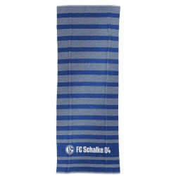 FC Schalke 04 Badetuch - Twisted - 70 x 180 cm | Duschtuch | Strandtuch | S04