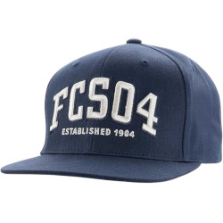 FC Schalke 04 Cap - FCS04 - Navy | Flatcap | Kappe S04