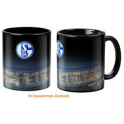 FC Schalke 04 Zaubertasse - Stadion - Tasse Magic Arena | S04