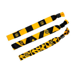 Borussia Dortmund Festival Armband 3er Set | Festivalbänder | Band | BVB 09